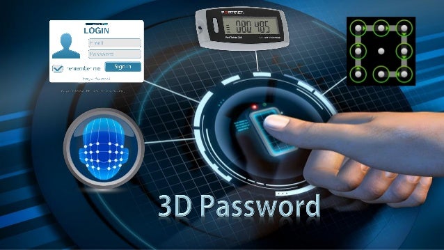 3d password seminar ppt